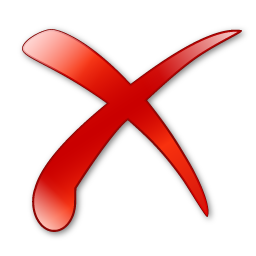 delete logo